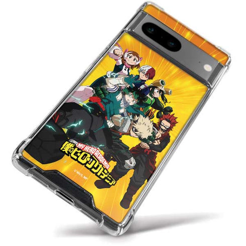 My Hero Academia Deku and Baku Team Season 6 Google Pixel 8 Clear Case